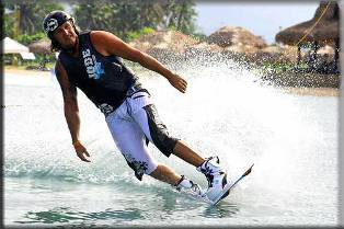 wake boarding
